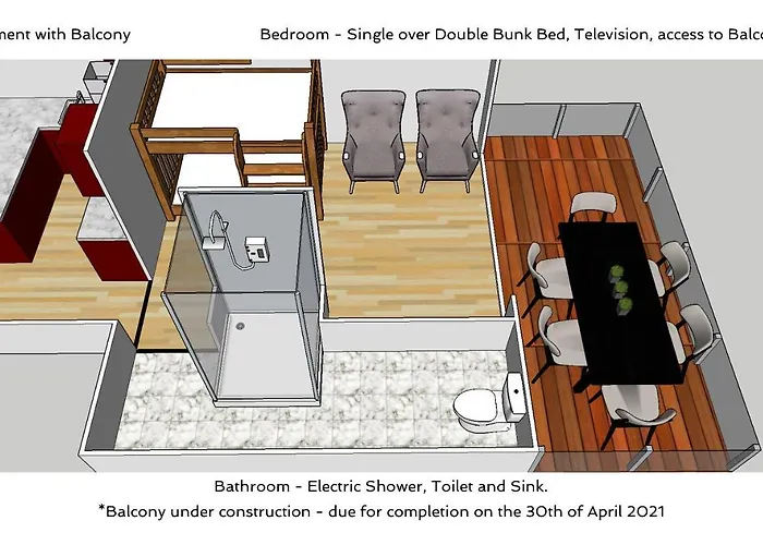 Marina アパート カーリングフォード